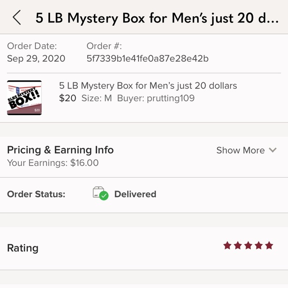 5 LB Mystery Box for Men’s just 50 dollars - Picture 9 of 16